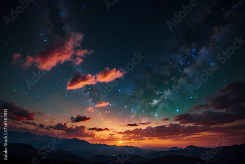Enchanting Starlit Sky : AI Generative © paul