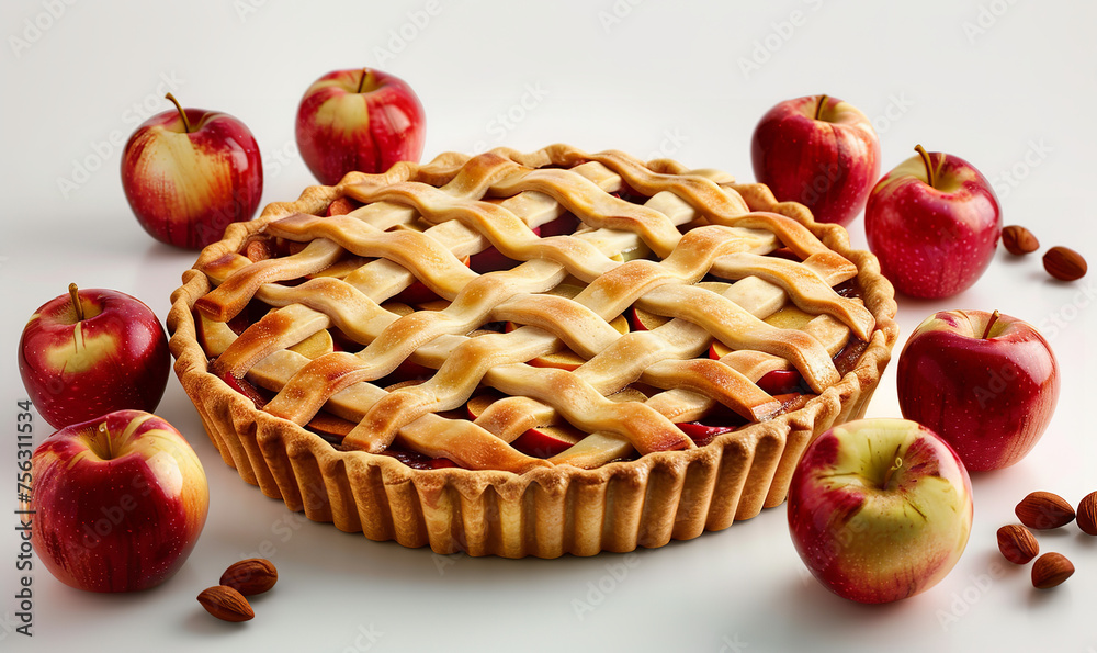 creative apple pie made from delicious beautiful juicy apples creative apple pie made from delicious beautiful juicy apples