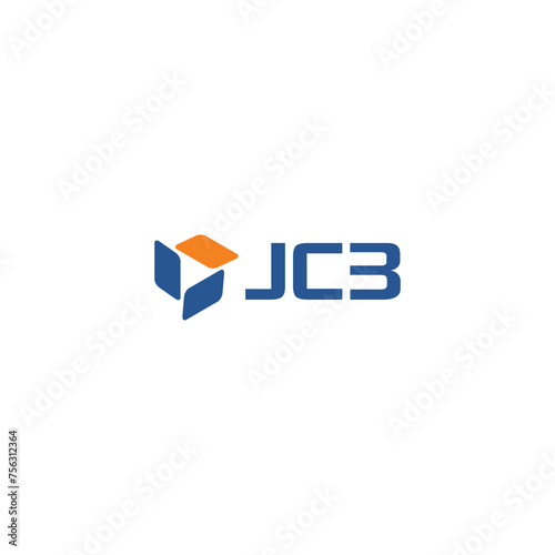 Letters JCB financial ground solution investment logo design