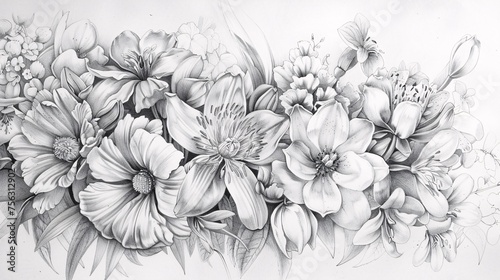 Wallpaper Mural Flower Power A Monthly Celebration of Flower Beauty Generative AI Torontodigital.ca