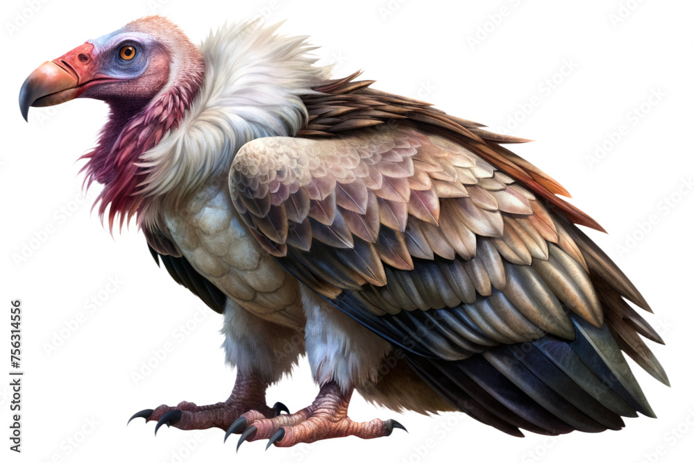 Fototapeta premium vulture on a transparent background