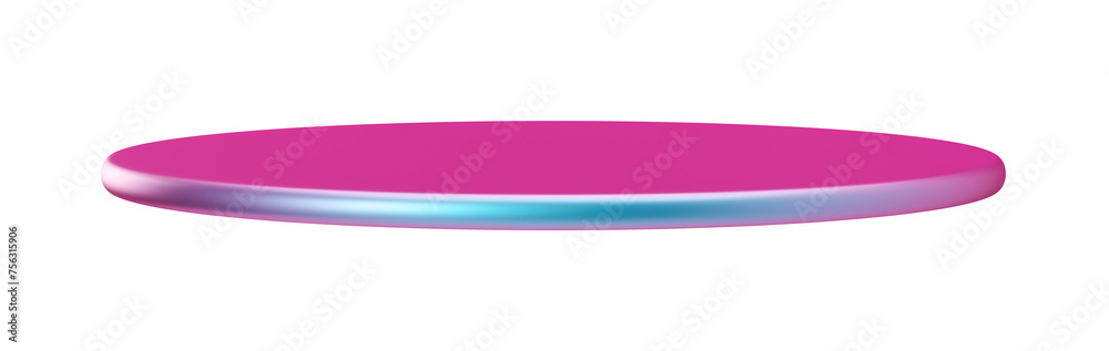 Holographic metallic podium on transparent background. Color gradient. Trendy iridescent stage for product, cosmetic presentation. Modern mock up. Pedestal, platform for beauty products. Stage. 3D. Holographic metallic podium on transparent background. Color gradient. Trendy iridescent stage for product, cosmetic presentation. Modern mock up. Pedestal, platform for beauty products. Stage. 3D.