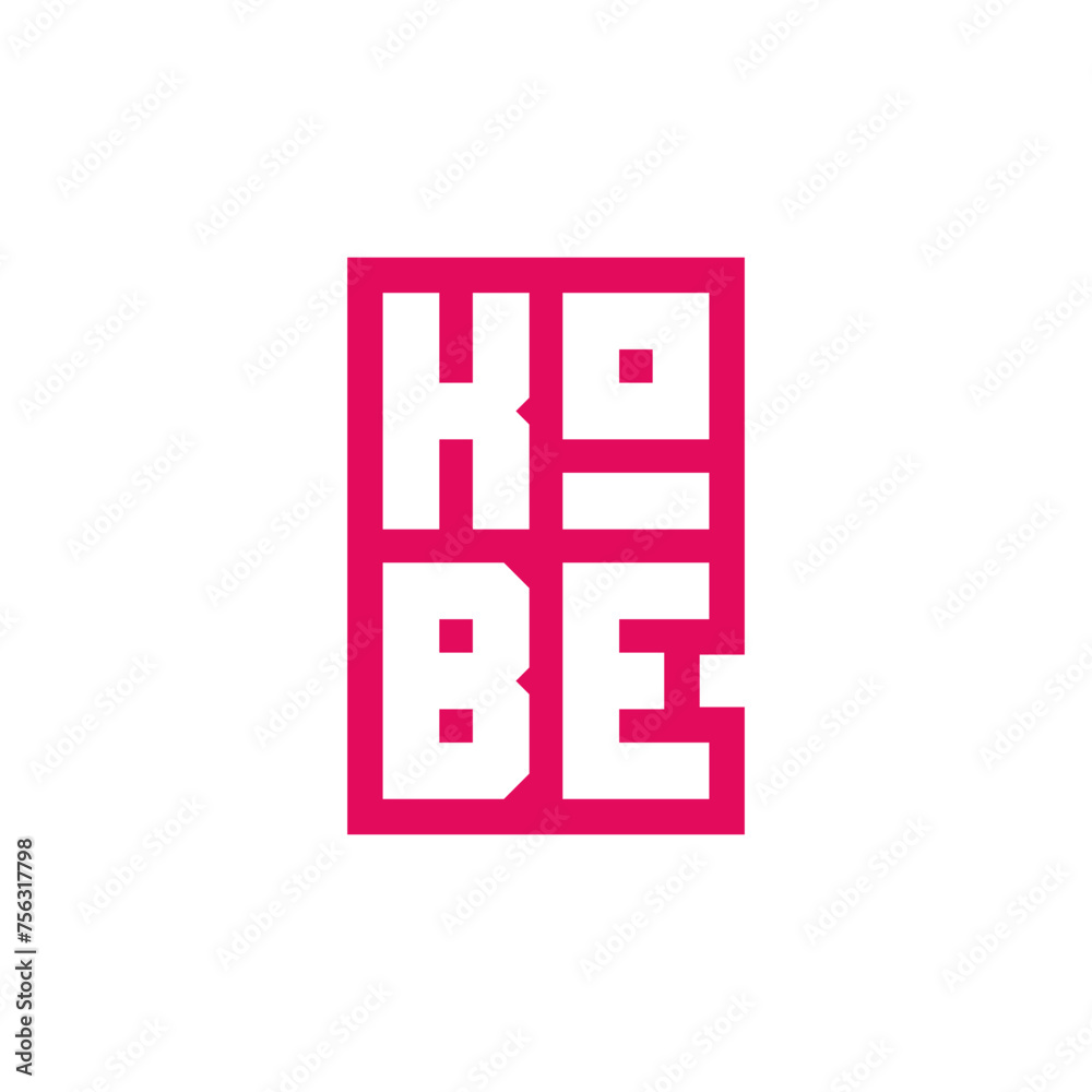 Kobe Lettering Design Kobe Lettering Design
