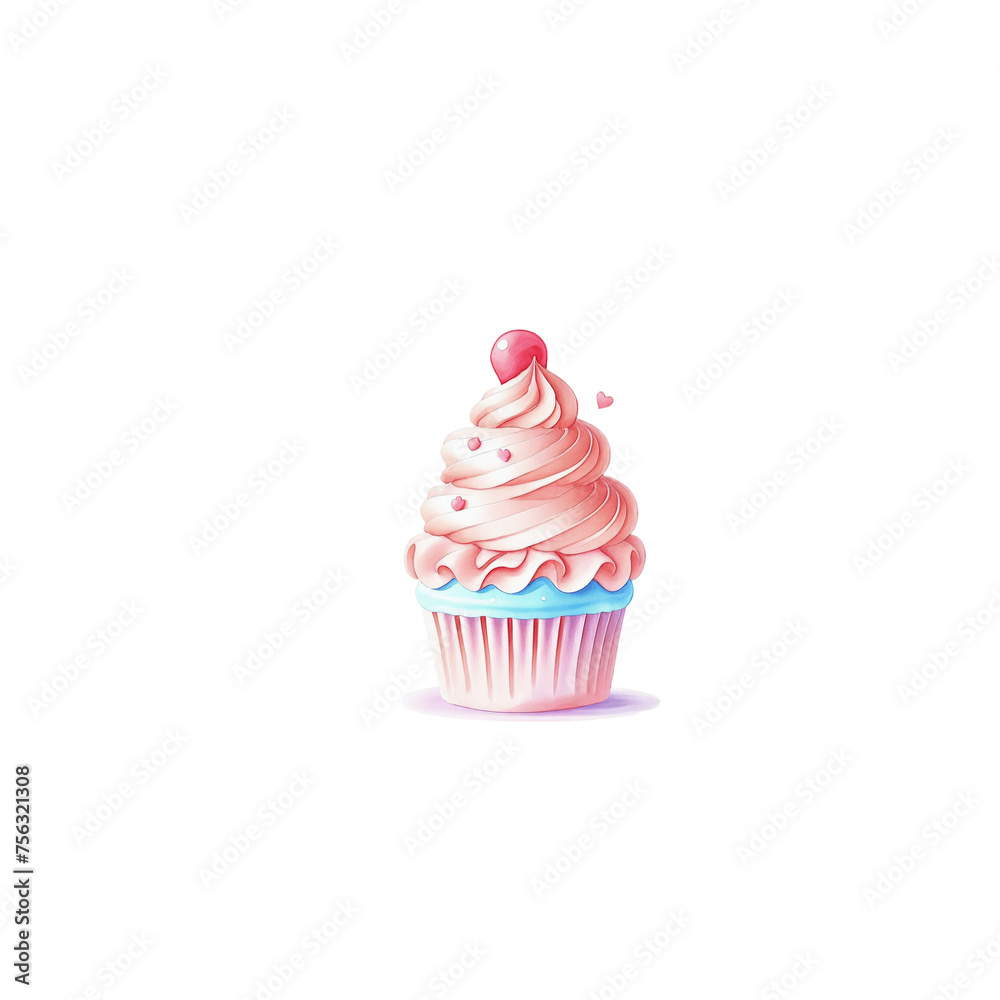 cupcake isolated on white cupcake isolated on white