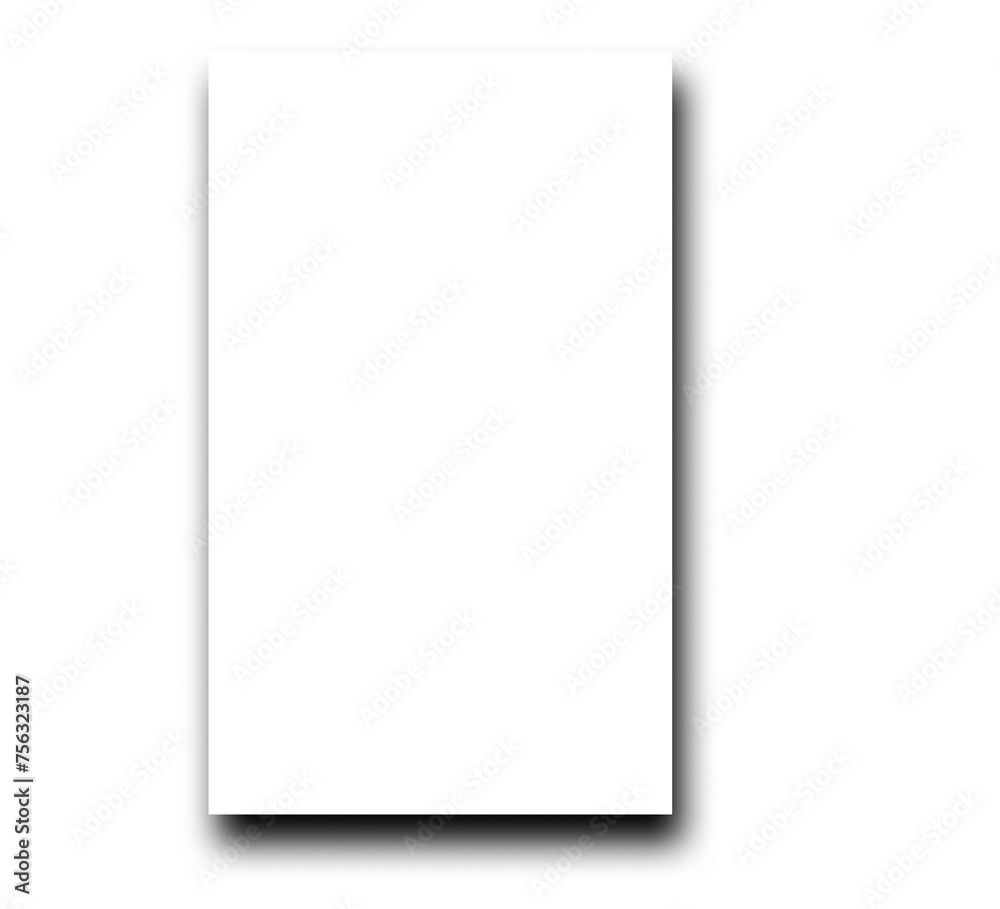 realistic shadow and shadow effect. Poster, flyer, business card, banner shadow. PNG shadows isolated on transparent background. Realistic shadow effect for design