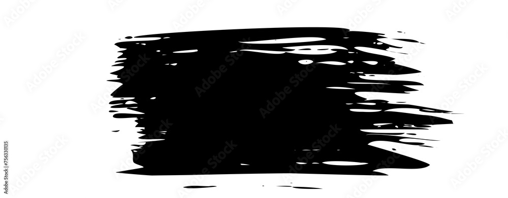 Brush stroke grunge transparent background, ink stroke, brush paint, hand draw Brush stroke grunge transparent background, ink stroke, brush paint, hand draw