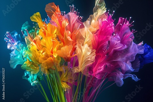 a bouquet of colorful flowers © Mariana