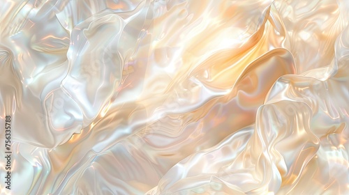 a mother-of-pearl flame mother-of-pearlshimmering with a realistic translucent mother-of-pearl colored white flame SEAMLESS PATTERN photo