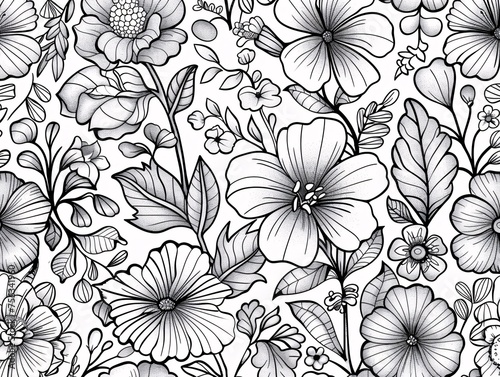 Wallpaper Mural Flower Power A Monthly Celebration of Floral Fashion and Trends Generative AI Torontodigital.ca