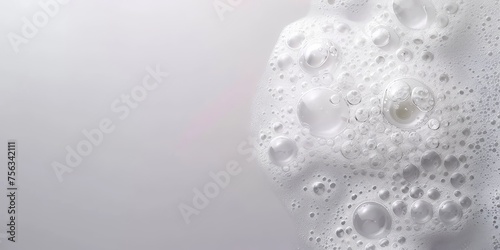 a top view photo of a editorial shot of a soapy water, pure, clean, beautiful studio lighting, scandinavian