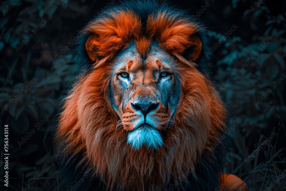 Naklejka premium Lion's Den Generative AI