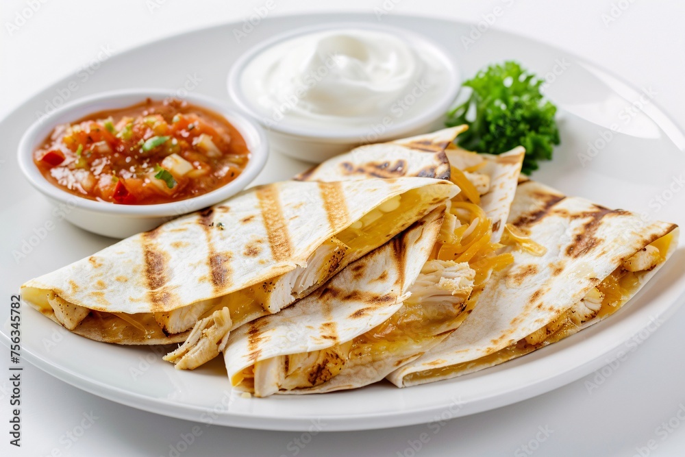 Chicken Fajita Delight A Tasty Mexican Meal for a Fresh Start in January Generative AI