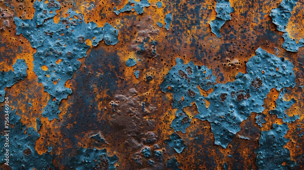 Rusty Blue Wall A Timeless Classic for Your Monthly Inspiration Generative AI Rusty Blue Wall A Timeless Classic for Your Monthly Inspiration Generative AI
