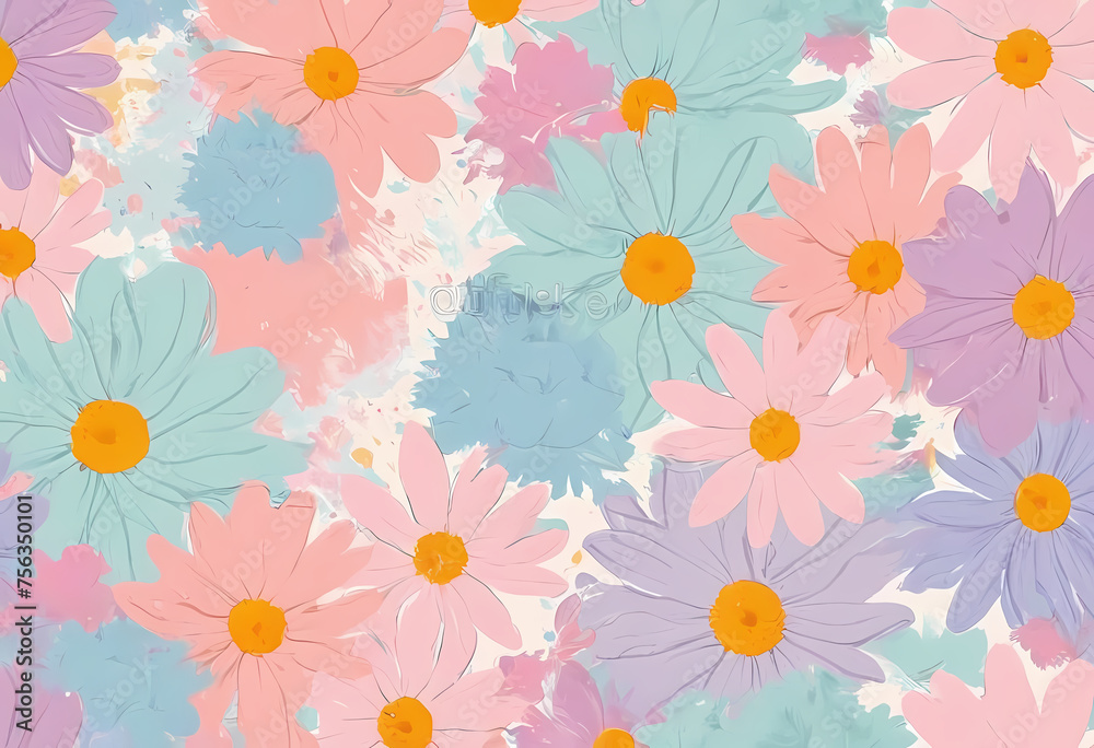 seamless floral background seamless floral background
