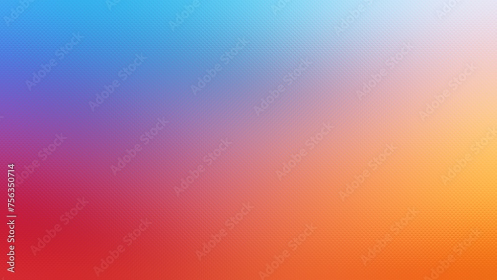 Abstract blur gradient background with frosted glass texture, trendy vibrant rainbow backdrop with empty copy space, modern design element for banner, background, wallpaper, header, poster or cover