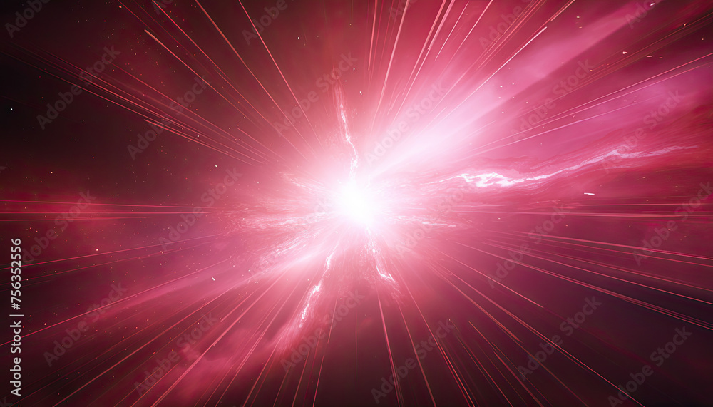 Naklejka premium Red and Black Background With Star Burst