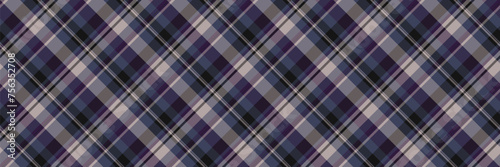 Quality fabric texture tartan, filigree textile plaid pattern. Bed vector background seamless check in pastel and dark colors.