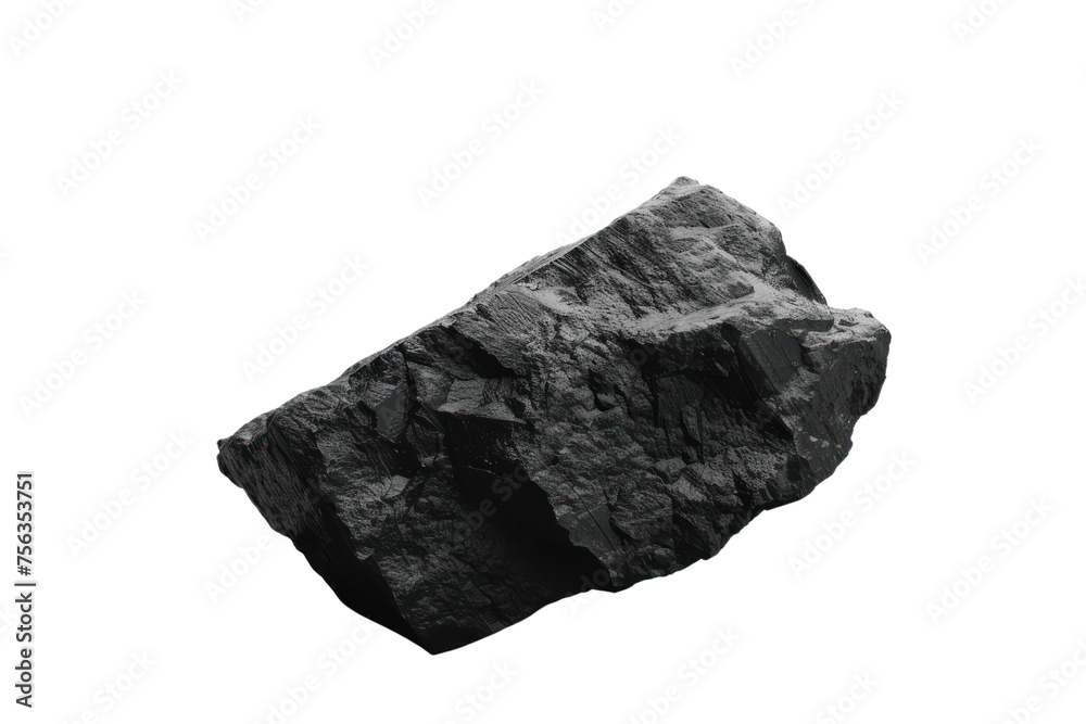 1 black charcoal block