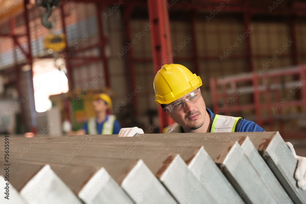 Team of Engineer working in the factory. Team of Engineer working in the factory.