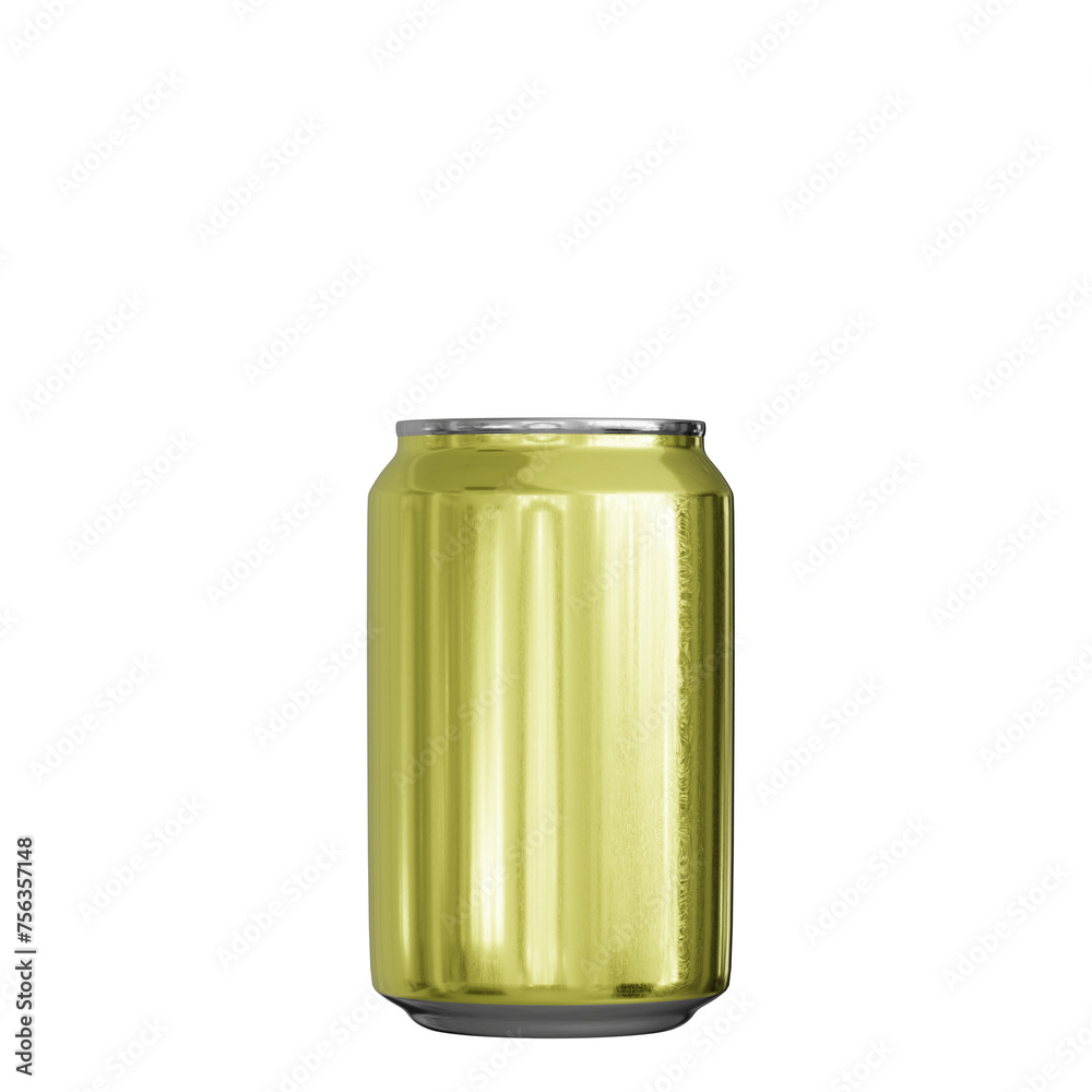 small Can energy drink or beer light yellow small Can energy drink or beer light yellow