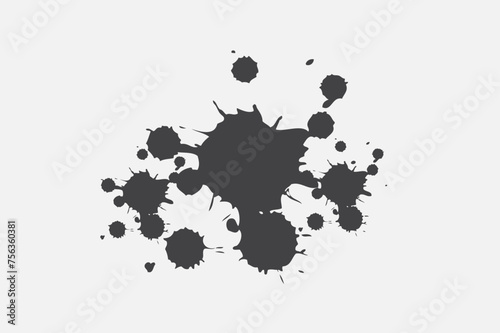 grime, stain or set of ink blots