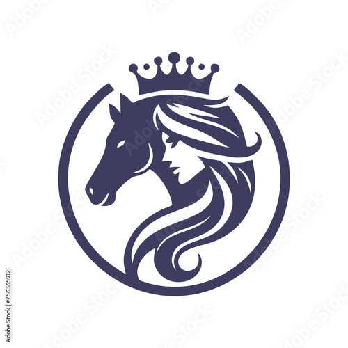 Horse logo concept vector ready to use. Horse logo template