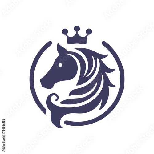 Horse logo concept vector ready to use. Horse logo template