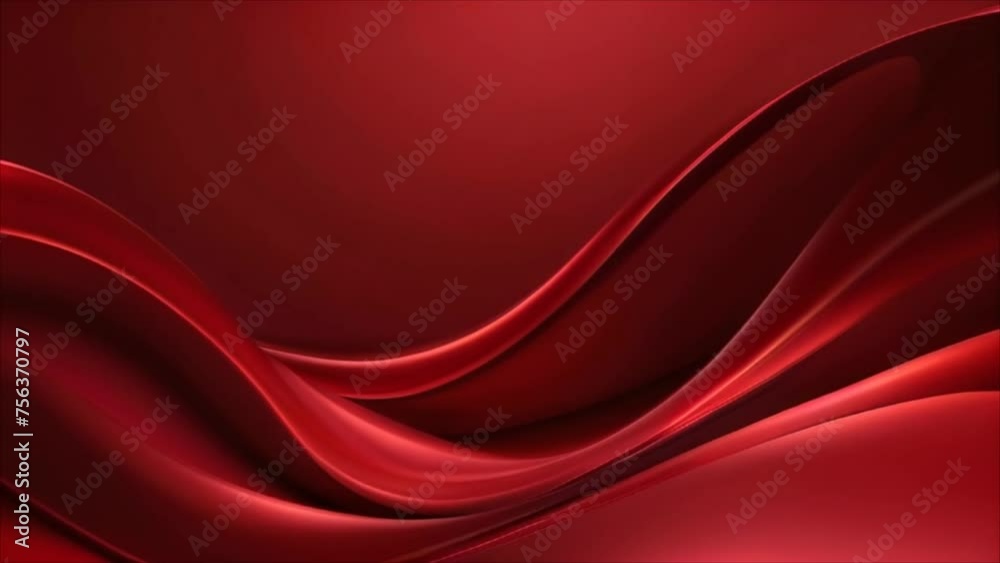 Video, abstract background. Abstract red background, curves. AI generative. Video, abstract background. Abstract red background, curves. AI generative.
