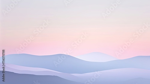 Soft gradient on minimalist background. Clean, simple, serene, subtle, gradient, modern, minimalist, tranquility, harmony, peacefulness. Generated by AI