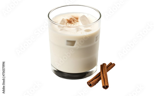 Sweet and creamy beverage with hints of cinnamon.