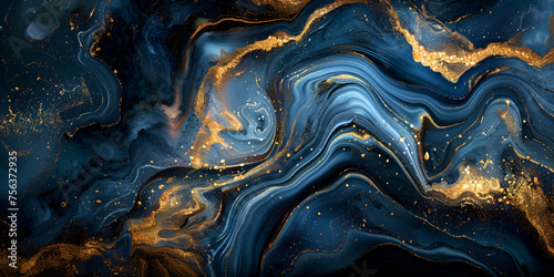 Marble elegance texture on swirling patterns flowing like rivers Abstract seamless marbling background.  