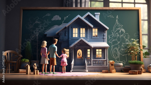 Rysowanie Przyszłości - Marzenie o Własnym Domu