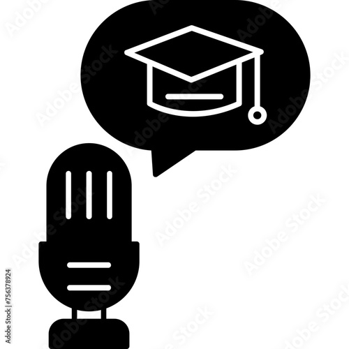 Educational Podcast Icon