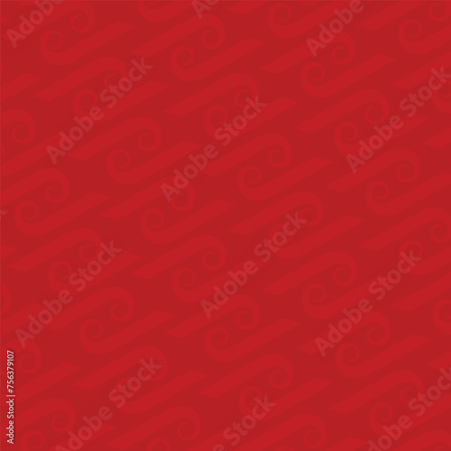 Red seamless background with abstract pattern background. Red background.