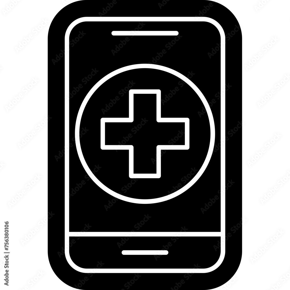 Fototapeta premium Mobile Phone Icon