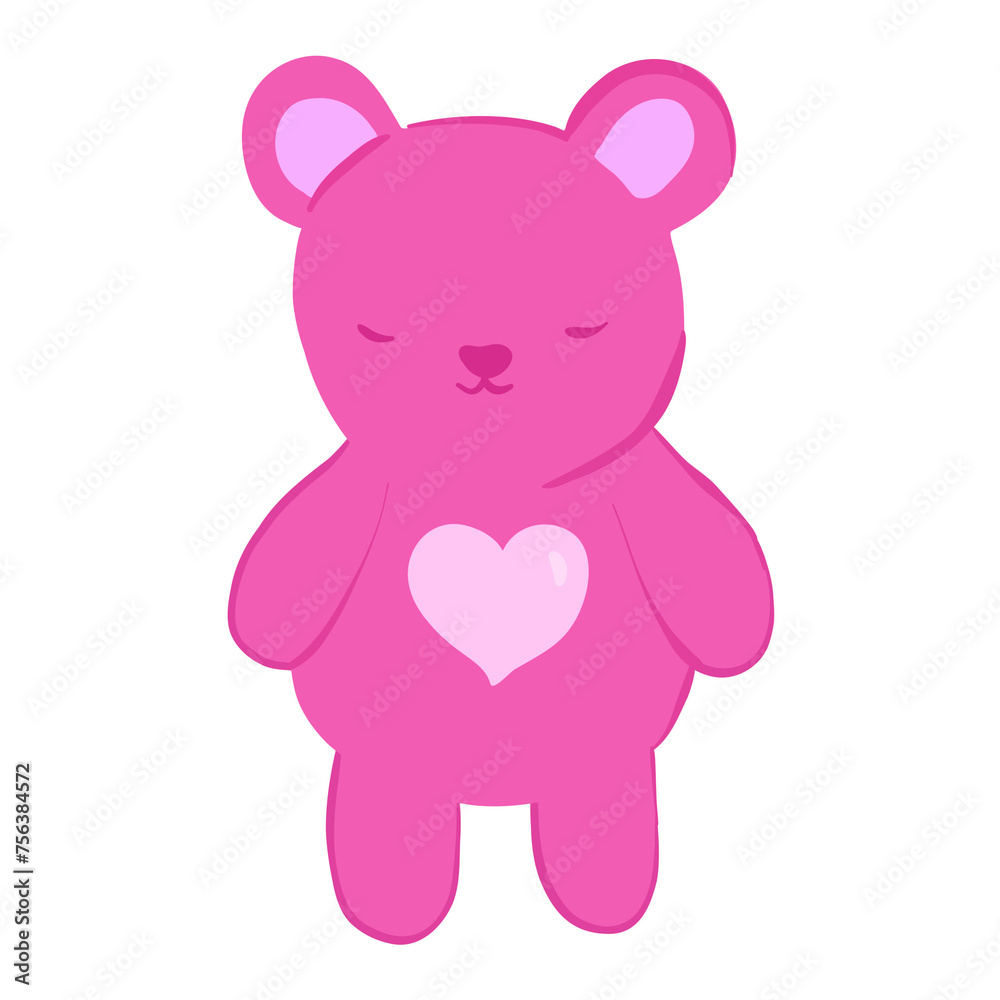 teddy bear with heart pink teddy bear with heart pink