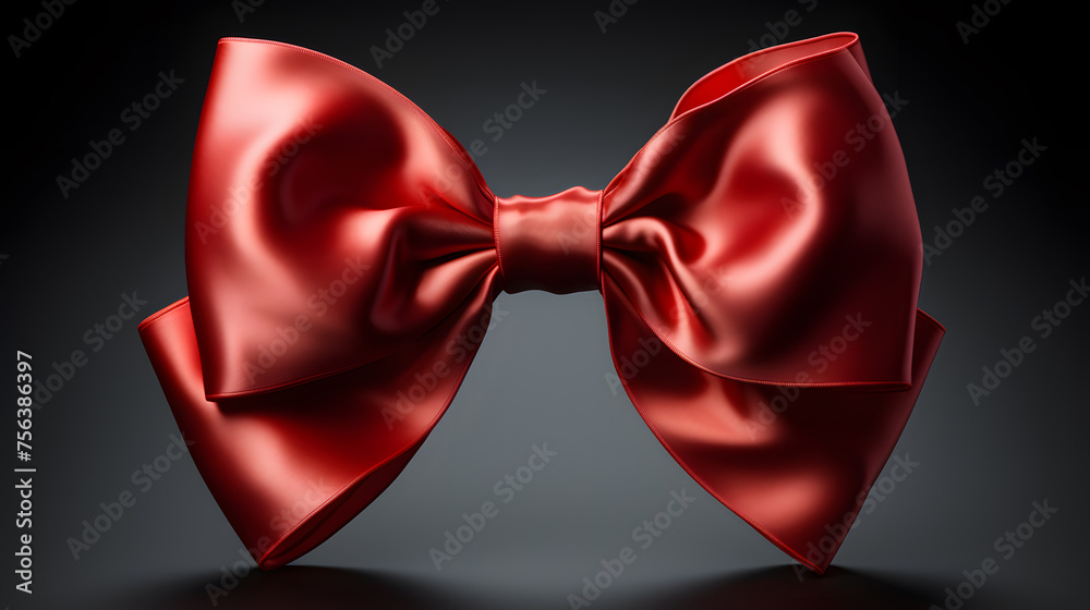 red bow tie - obrazy, fototapety, plakaty 