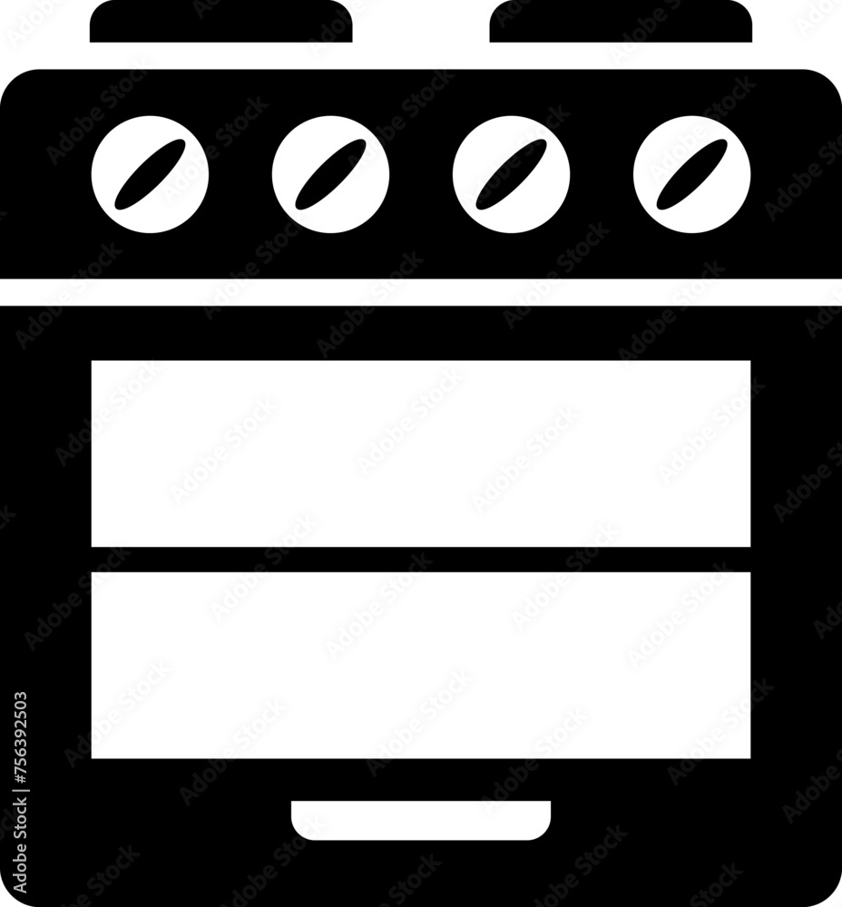 Stove oven icon vector sign. Stove gas oven icon simple style vector Stove oven icon vector sign. Stove gas oven icon simple style vector