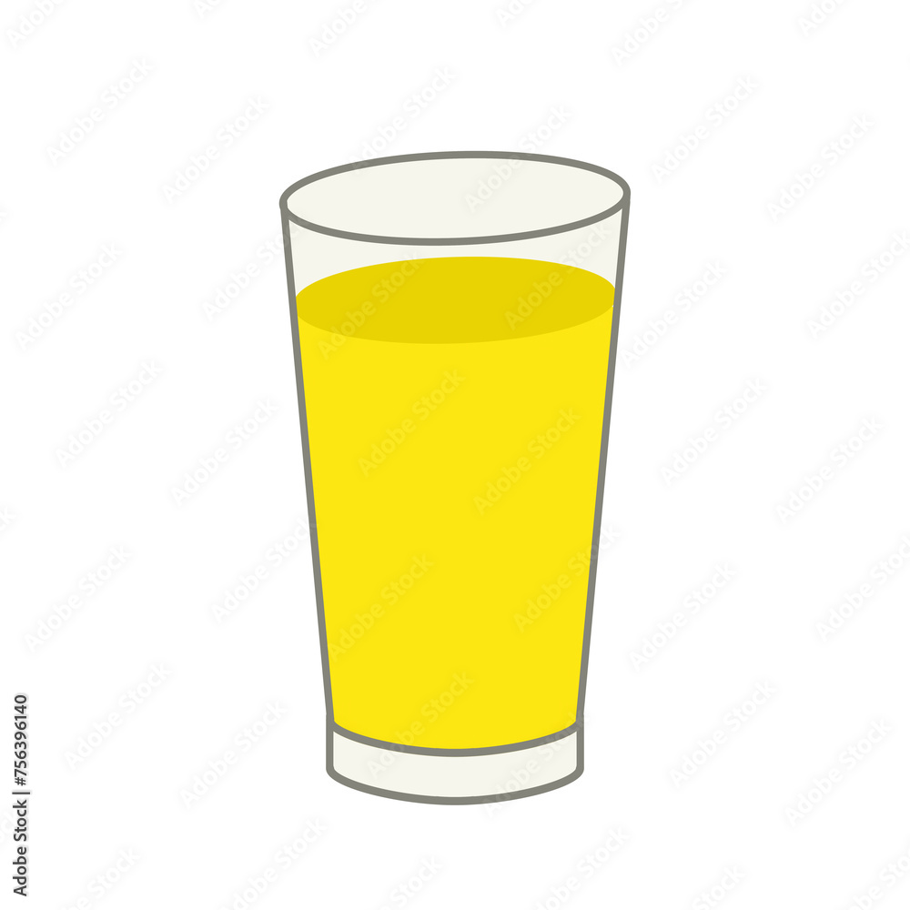 Lemon Juice glass - Summer drink Lemon Juice glass - Summer drink