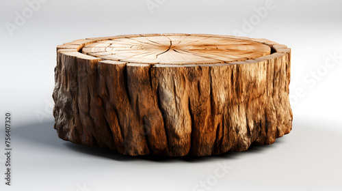 cut tree stump