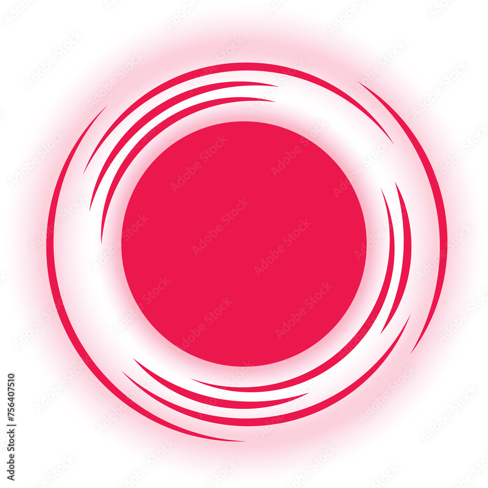 Pack of stylish round shape element design Pack of stylish round shape element design