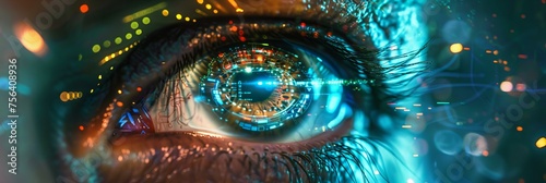 eye in the night