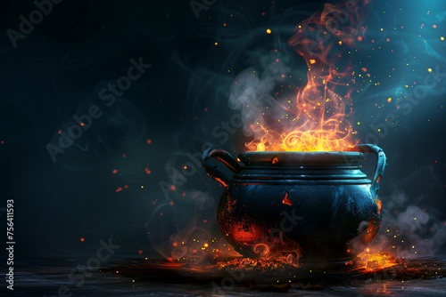 witches cauldron fantasy