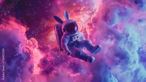 A surreal image of an astro...