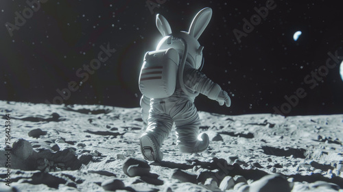 A charming astronaut with b...