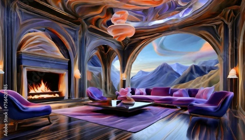 view from the window of the church