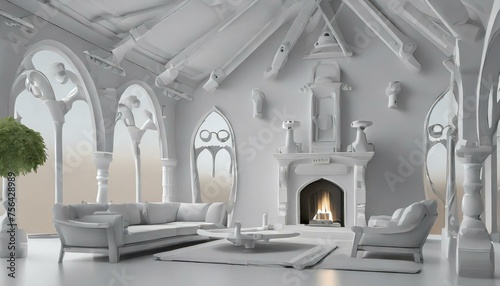 interior of the church