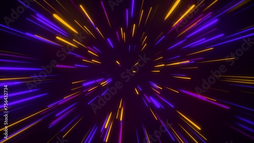 Neon Line Background