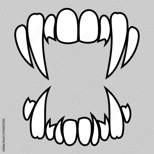 Vampire teeth