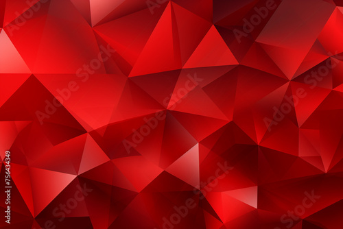 abstract red triangle background